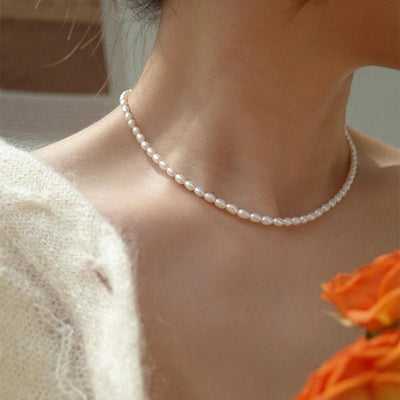 Halskjede med perler